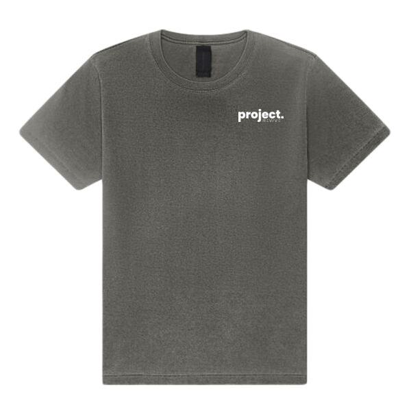 Print - Eat Sleep Project white - Heavyweight Washed Tee Thumbnail