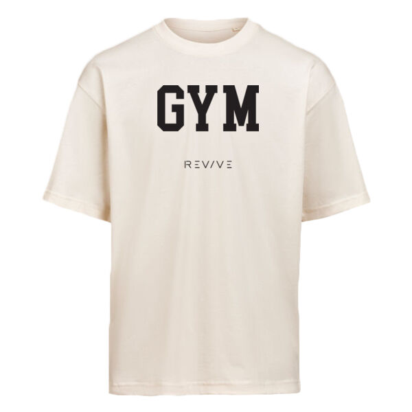 Print - GYM black - T-Shirt Loose Fit Thumbnail
