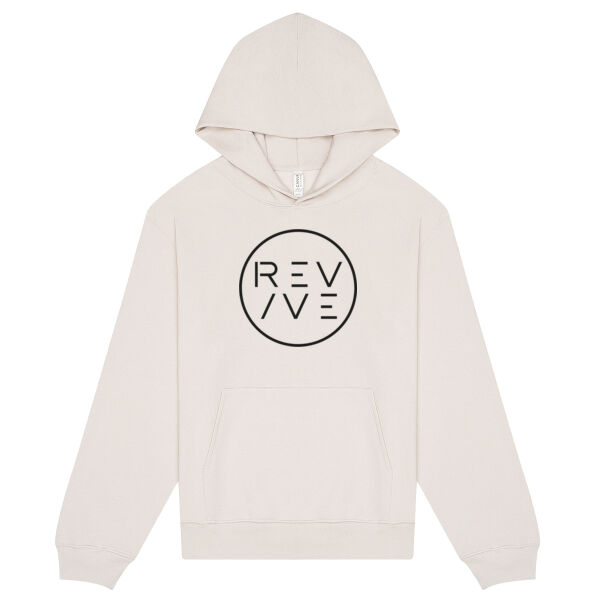 Print - Revive Black - Heavy Pullover Hoodie Thumbnail