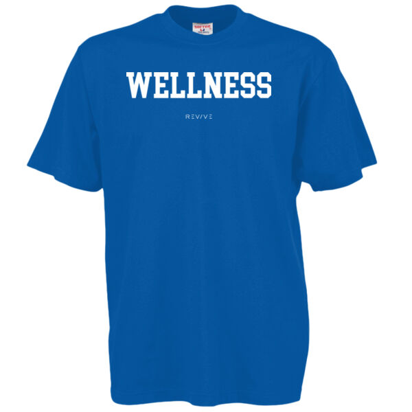 Print - Wellness white - Men's Sof-Tee Thumbnail