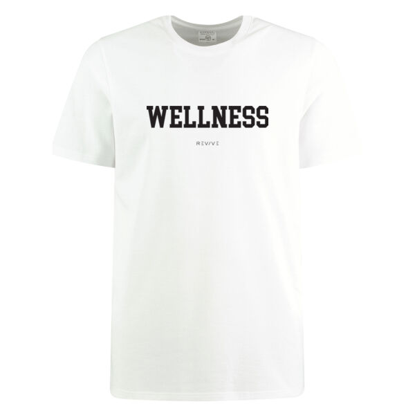 Print - Wellness black - Regular Fit Superwash 60 Pique Tee Thumbnail