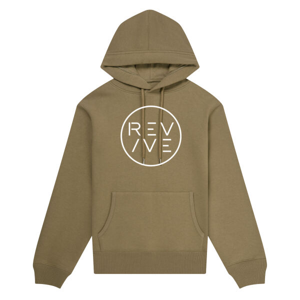 Print - Revive White - Organic Hoodie Thumbnail