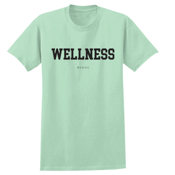 Print - Wellness black - Heavy Cotton™ Adult T-Shirt Thumbnail