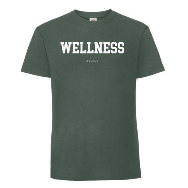 Print - Wellness white - Men's Iconic 195 Ring Spun Premium T Thumbnail