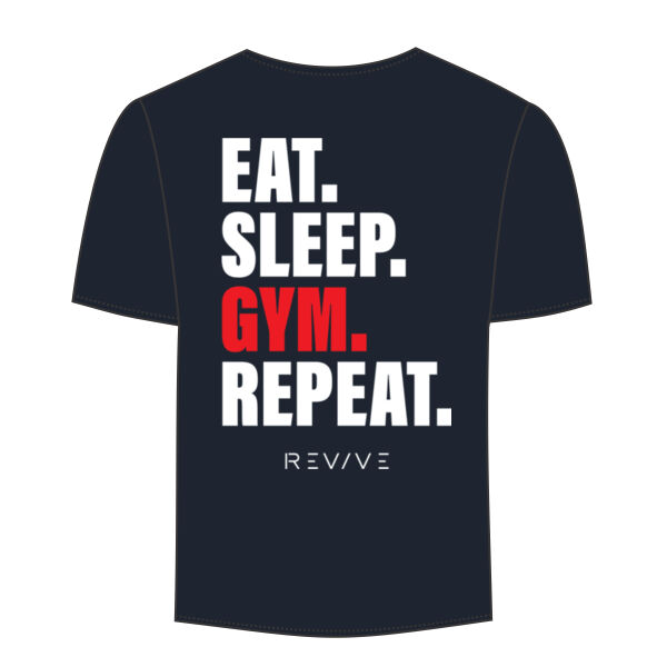 Print - Eat Sleep Project White - Classic Fit Hunky® T-Shirt Thumbnail