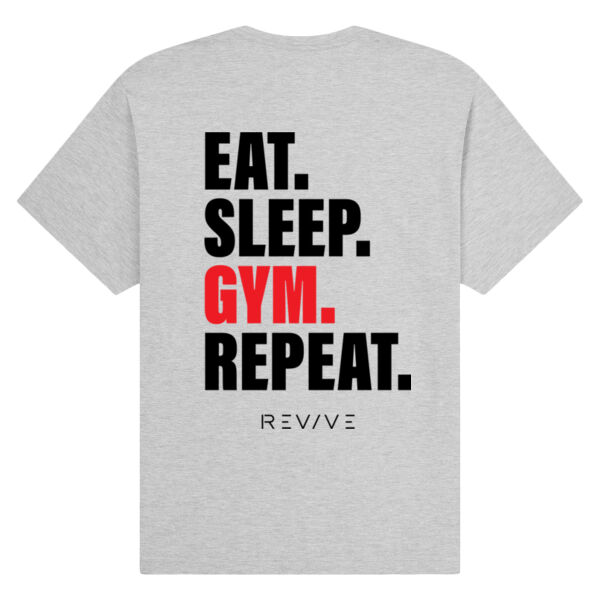 Print - Eat Sleep Project Black - Organic Heavy T-Shirt Thumbnail