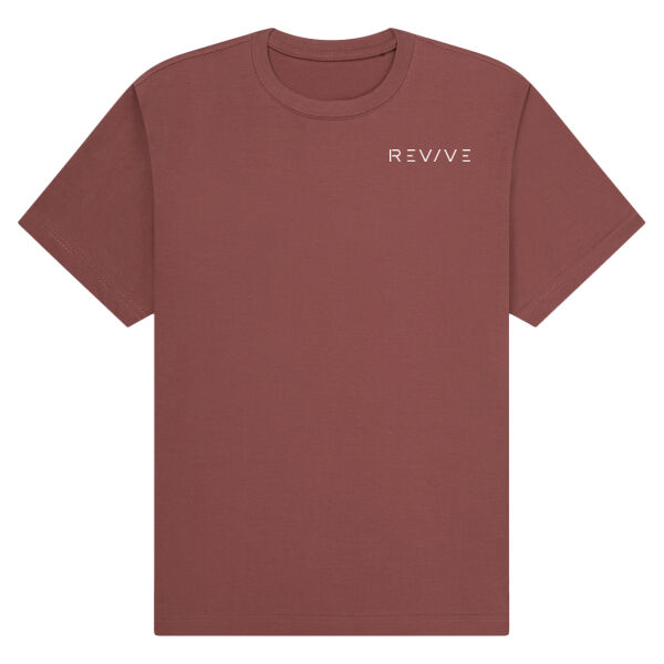 Print - Eat Sleep Revive White - Organic Heavy T-Shirt Thumbnail
