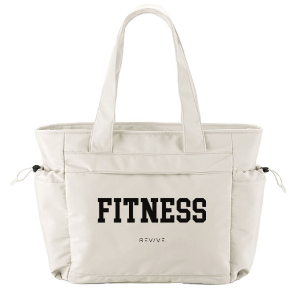Print - FITNESS black - Studio Oversized Tote Thumbnail