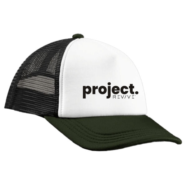 Print - PROJECT black - Retro 5 Panel Trucker Thumbnail