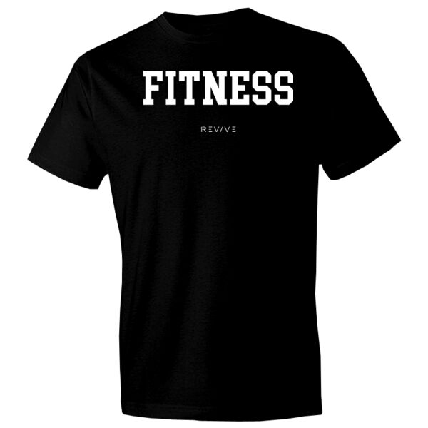 Print - FITNESS White - Classic Fit Hunky® T-Shirt Thumbnail
