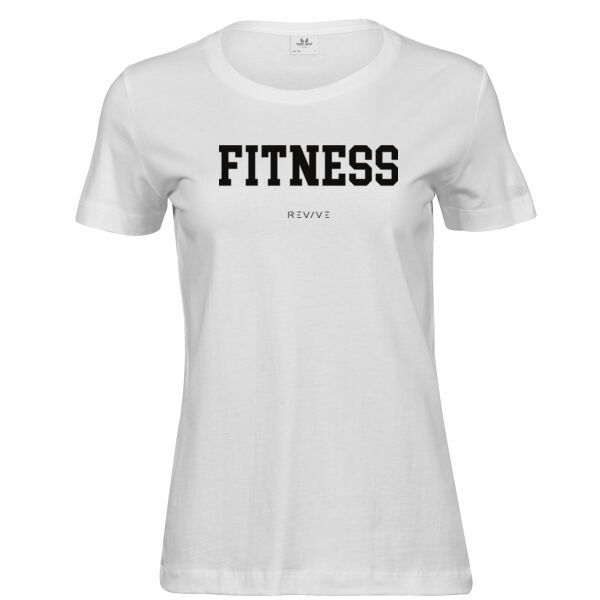 Print - FITNESS Black - Ladies' Fashion Sof Tee Thumbnail