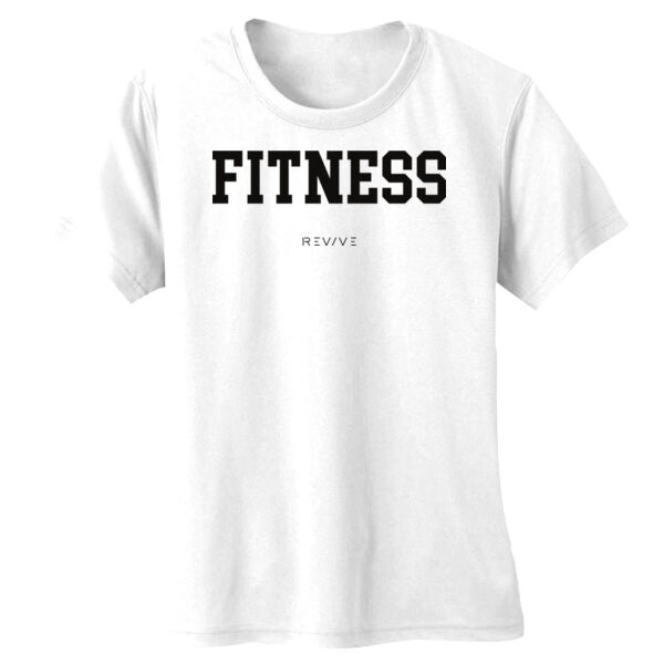 Print - FITNESS Black - Ladies' Subli Plus® Round Neck T-Shirt Thumbnail