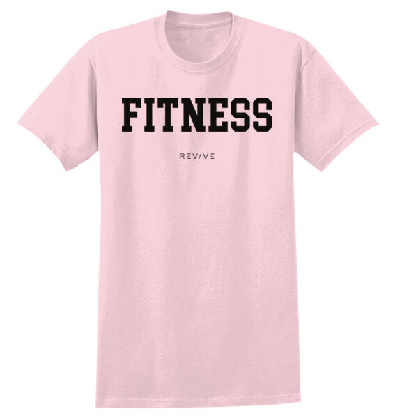 Print - FITNESS Black - Heavy Cotton™ Adult T-Shirt Thumbnail