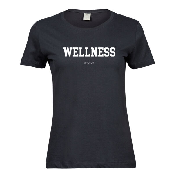 Print - WELLNESS White - Ladies' Fashion Sof Tee Thumbnail