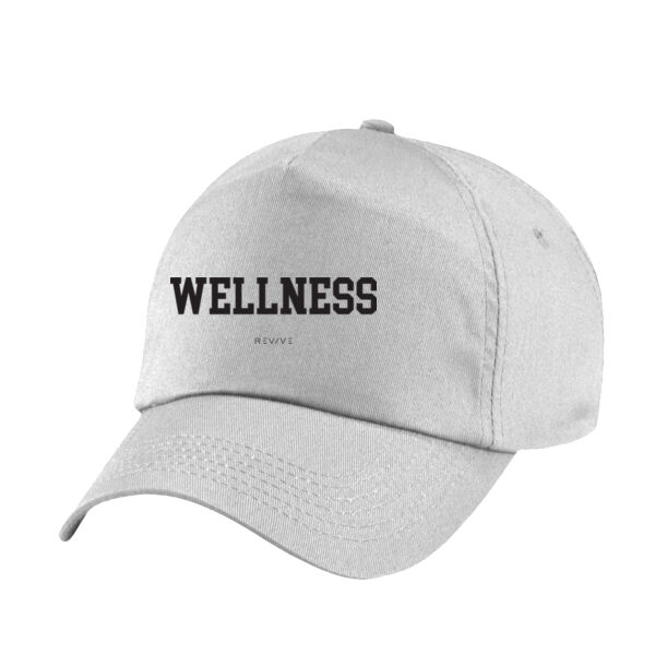 Print - Wellness black - Original 5 Panel Cap Thumbnail