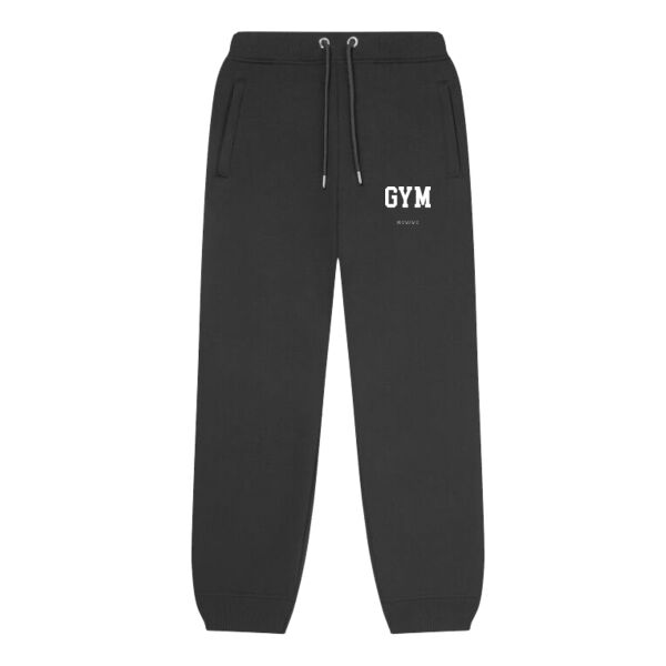 Print - GYM White - Organic Jogger Thumbnail