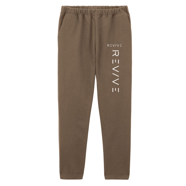 Print - REVIVE White - Softstyle Midweight Sweatpants Thumbnail