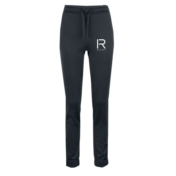 Print - Large R Revive White - Basic Active Pants Thumbnail